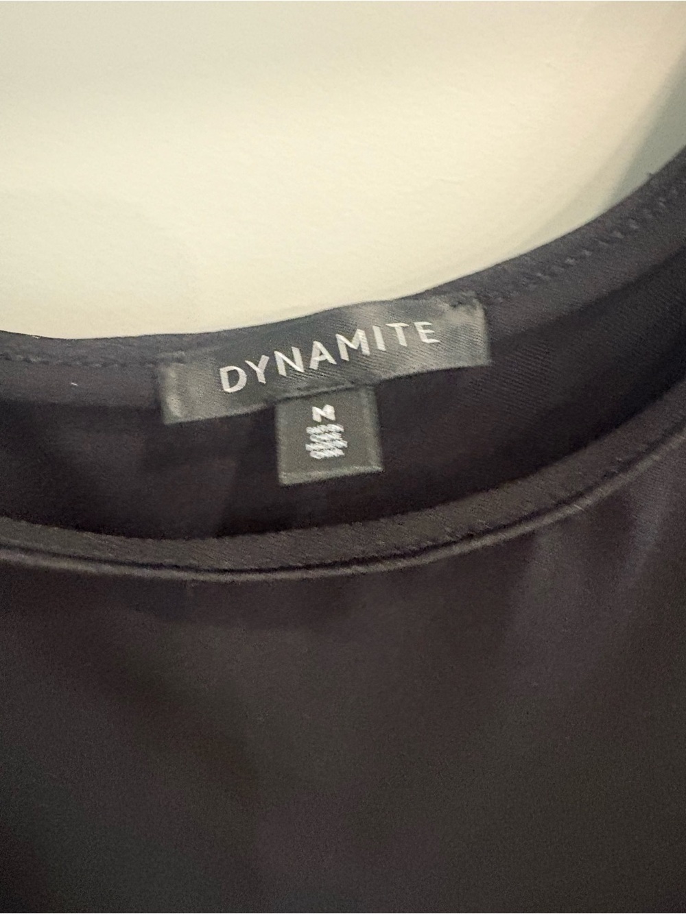 DYNAMITE BLACK CAMISOLE - Picture 3 of 5